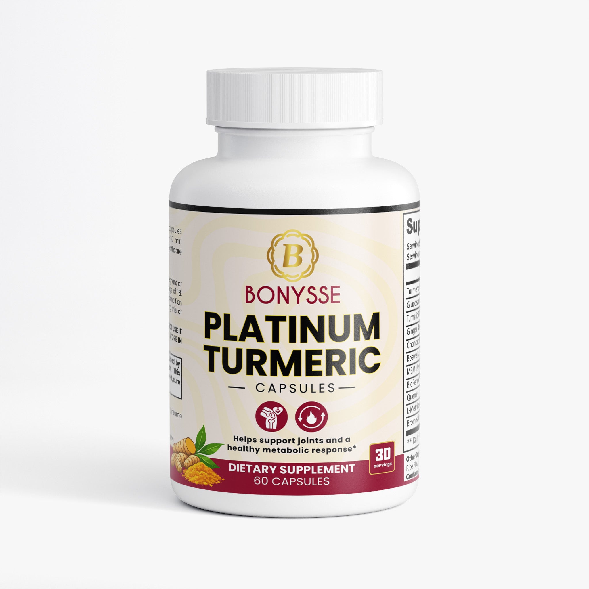 Bonysse Platinum Turmeric Capsules