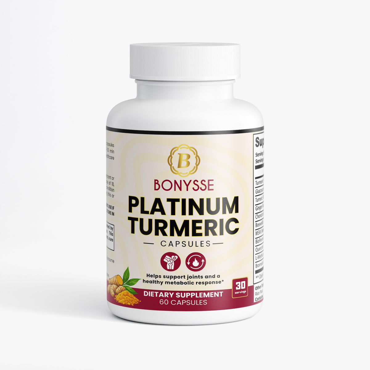Bonysse Platinum Turmeric Capsules